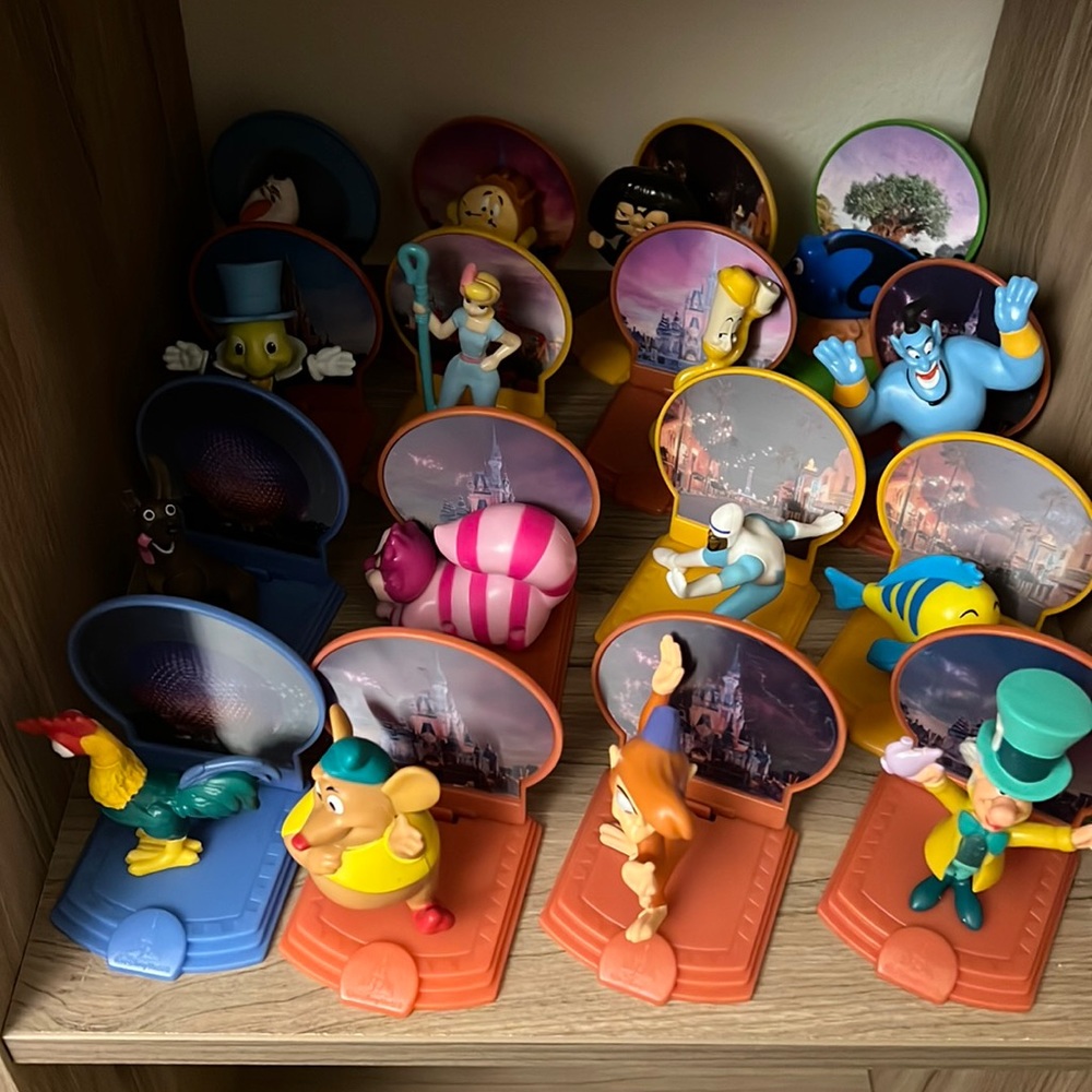 Disney 50th happy meals toys